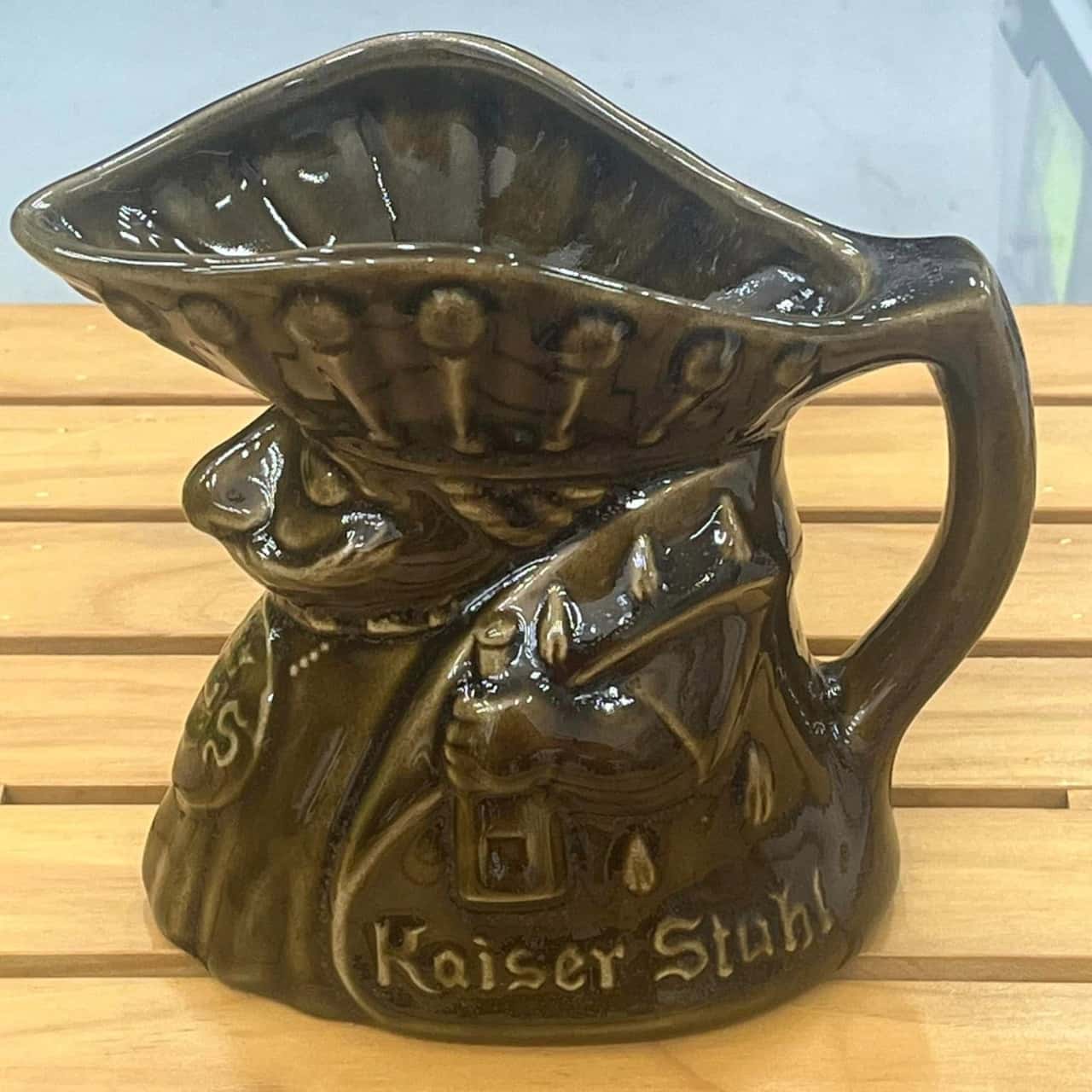 Elischer Australian Pottery Toby Face Jug Barossa Valley Kaiser Stuhl