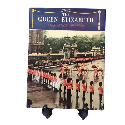 The Queen Elizabeth coronation souvenir book