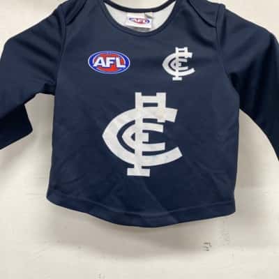 Carlton AFL Kids  Size 2 Jumper Blue 