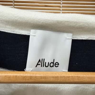 Allude Womens  Size XS Polo Shirt Striped 