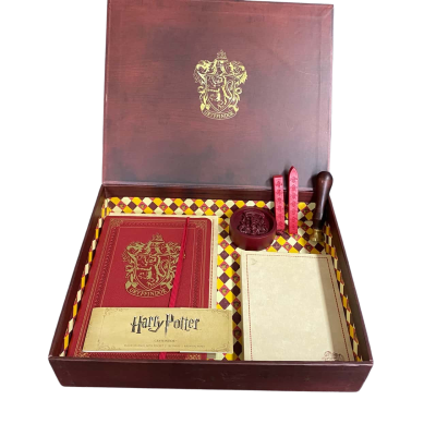 Harry Potter Stationary Set & Wands Bundle