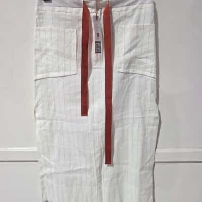 Manning Cartell Womens  Size 10 Midi Skirt Off White 