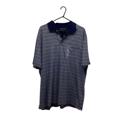 Gazman Mens Size XXL Navy Blue Egyptian cotton Polo Shirt BNWT