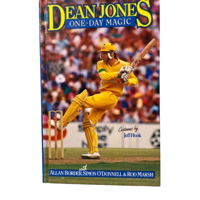 Dean Jones one day magic (publish 1991) -Hard cover with signature