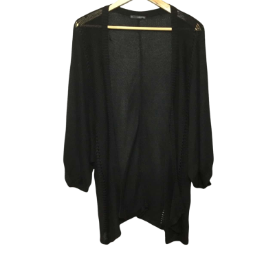 Lolitta Women’s  Size 10 Black 3/4 Sleeve Cardigan  