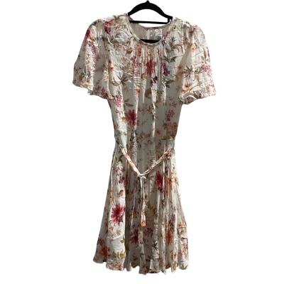 Forever New Womens  Size 8 / Formal Dress Floral / White 