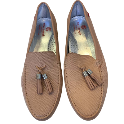 Marc Joseph Womens  Size 10.5 Wall Street Leather Loafers Blush 