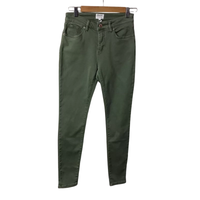 Postie Womens Size 8 Olive Green Skinny Jeans (new)