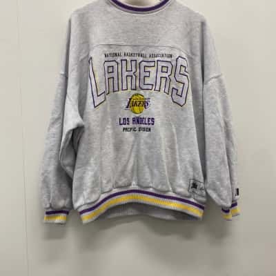 NBA Lakers Unisex  Size XS Sweatshirt Grey 