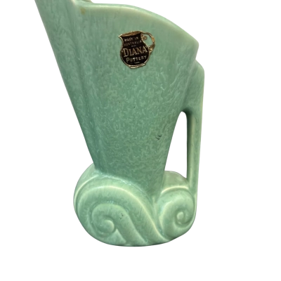 Diana Ware 1930’s Cornucopia Style Jug Vase