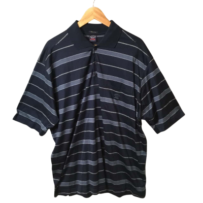 Men’s Size 3XL Striped Paul & Shark Polo Shirt 