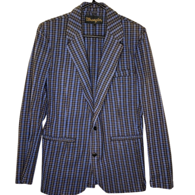 Wrangler Women’s Blazer Size M Black  / Blue 