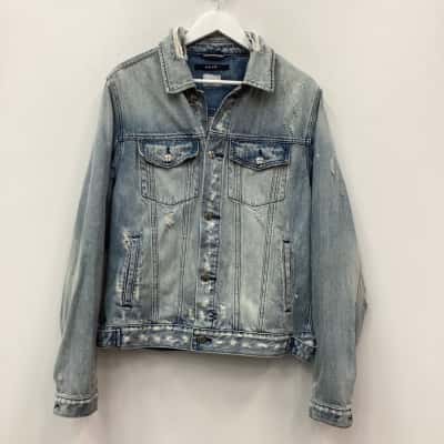Ksubi Mens Denim Jacket Size XL
