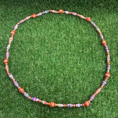  Womens Colourful Beaded Necklace 