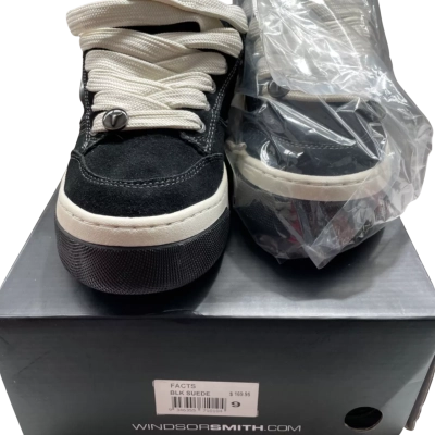 Windsor Smith Women’s  Size 9 Black Suede Sneakers *NEVER WORN STILL IN BOX