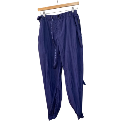 AJE Athletica Womens  Size 10 Track Pants Blue 