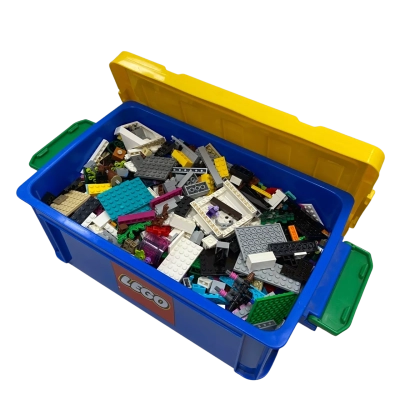 Lego Duplo Storage Tub - Filled with Approximately 3kg of Mix Lego 