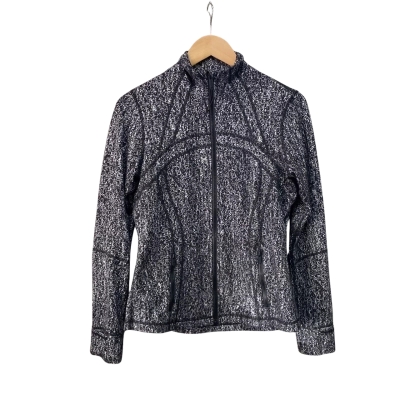 Lululemon Womens  Size 10 Jacket Black  / Pattern 