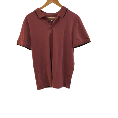 BNWT Blaq Mens  Size M Polo Shirt Maroon 