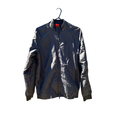 Mens Nike F.C. Size M Front Zipper Jacket Black  