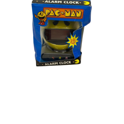 PAC man Alarm Clock Battery Operated 