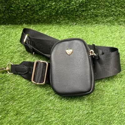 Juicy Couture Black Mini Pouch Accessory With Strap