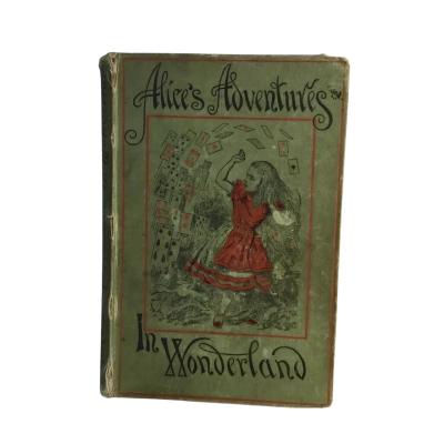 Vintage Alice’s Adventures In Wonderland Hard Cover Book