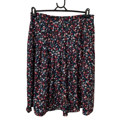Laura Ashley Womens  Size 12 Pleated Skirt Floral 