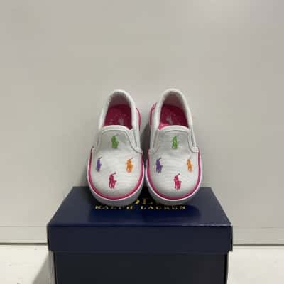Tommy Hilfiger Kids Canvas Sneakers size 4