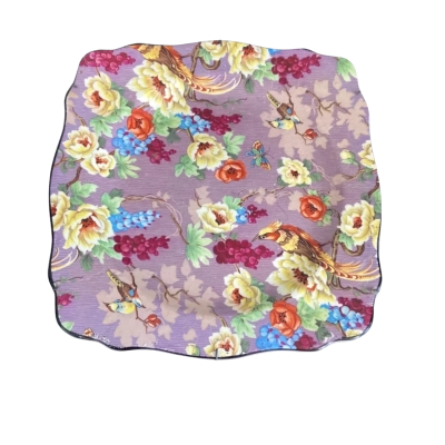 Crown Ducal Floral Decorative Plate