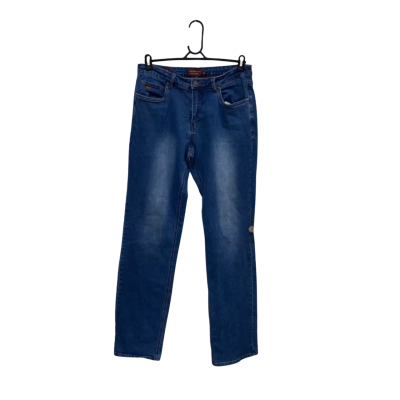  Mens Ringer Western Blue Jeans Size 34