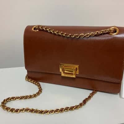 Charles & Keith Womens Handbag Brown 