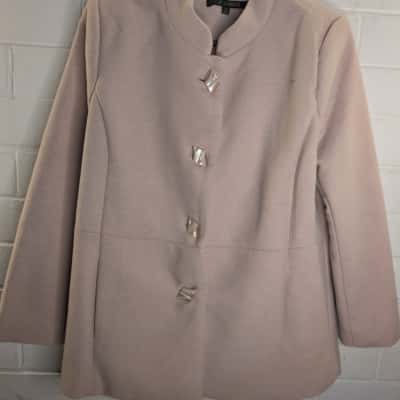Liz Jordan Womens  Size 12 Pink  Coat 
