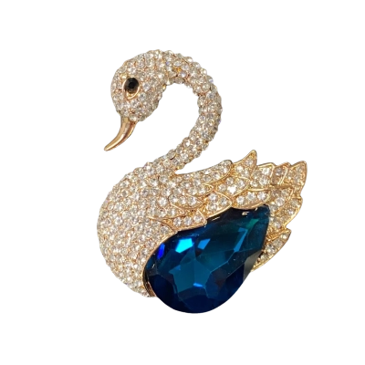 Blue Swan Womens Brooch 