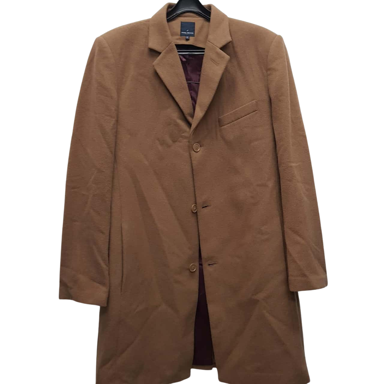 Daniel Hechter Mens Trench Coat Size XXL Winter Coat / Winter Jacket Brown