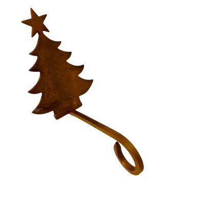 Christmas Tree Mantle Stocking Hanger 