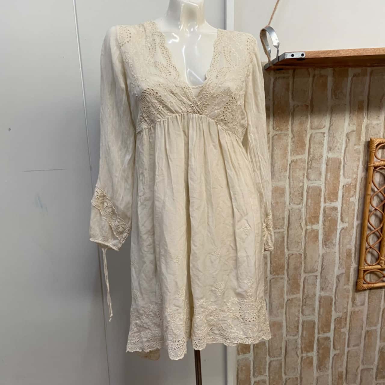 green emerald velvet dress Johnny Was Meow Tunic Mykonos Dress — Teskeys