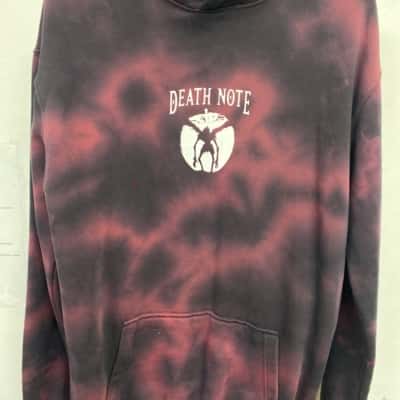 Death Note Mens  Size S Hoodie Black  / Maroon / Multicoloured 