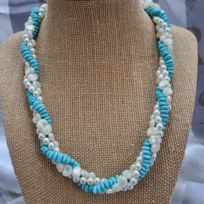  Womens Turquoise Necklace
