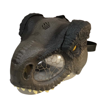 Jurassic Park Dinosaur Face Mask Works