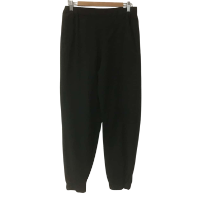 COS Pull Up Pants Size 8 Black Wool