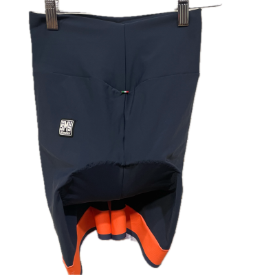 Santini Unisex Cycling Shorts Size S Blue / Orange 