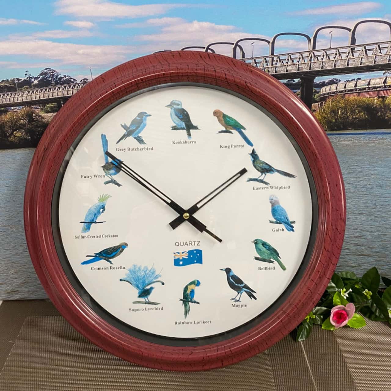 Wooden bird themed clock (s) - Used Good | Salvos Stores