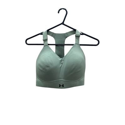 Under Armour Womens  Size 34D Uplift Green Sportsbra 