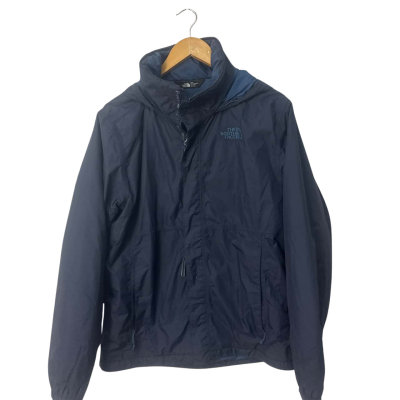 The North Face Mens  Size M Front Zipper Navy Blue 