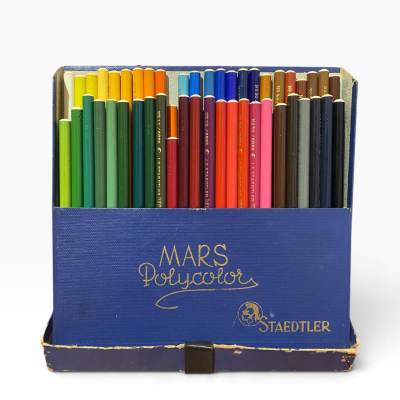 Vintage Staedtler mars poly Color pencils 