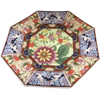 Imari Ware Japan Decorated Plate Approx 26 x 26cm