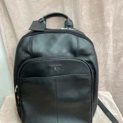  Mens Da Milano Men’s Genuine Leather Backpack