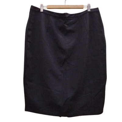 City Chic Womens Size M A-Line Skirt Black (6)