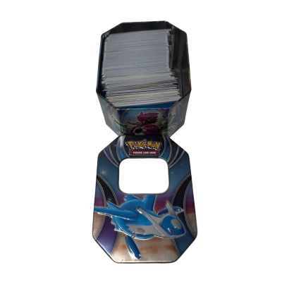 Pokémon cards in tin 